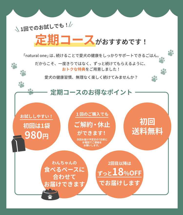 natural one（ナチュラルワン）の定期コースがおすすめです！